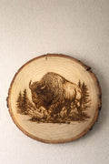 Majestic Buffalo Live edge wood art