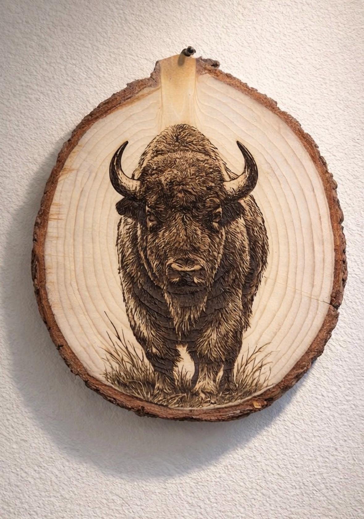 The Buffalo- Live Edge ArtWork