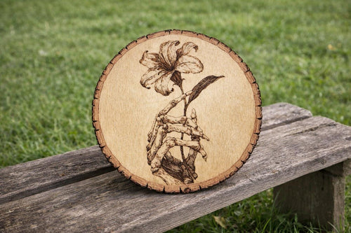 Death and Beauty- Live Edge ArtWork